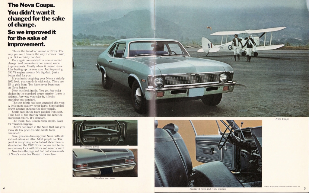 1972 Chevrolet Nova Canadian Brochure Page 4